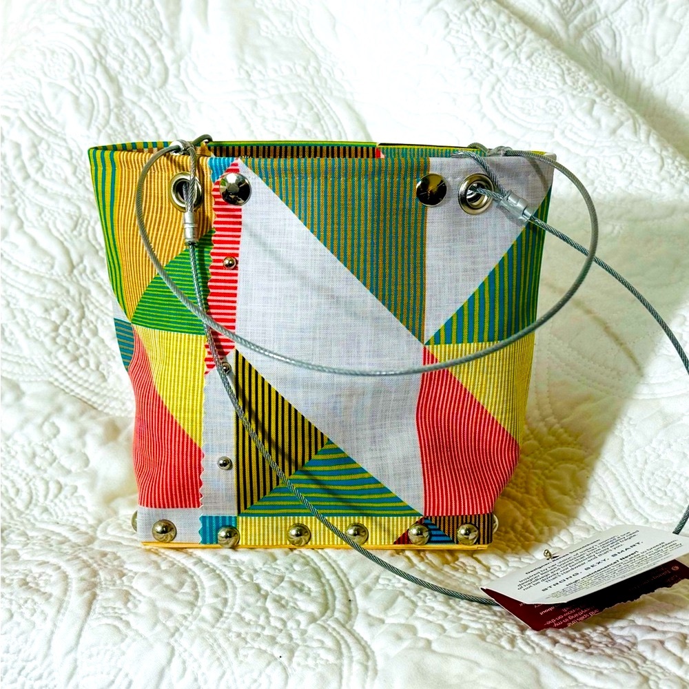 Unique Purse hand bag one-of-a-kind Industrial Artisan Made Marco Island Florida
